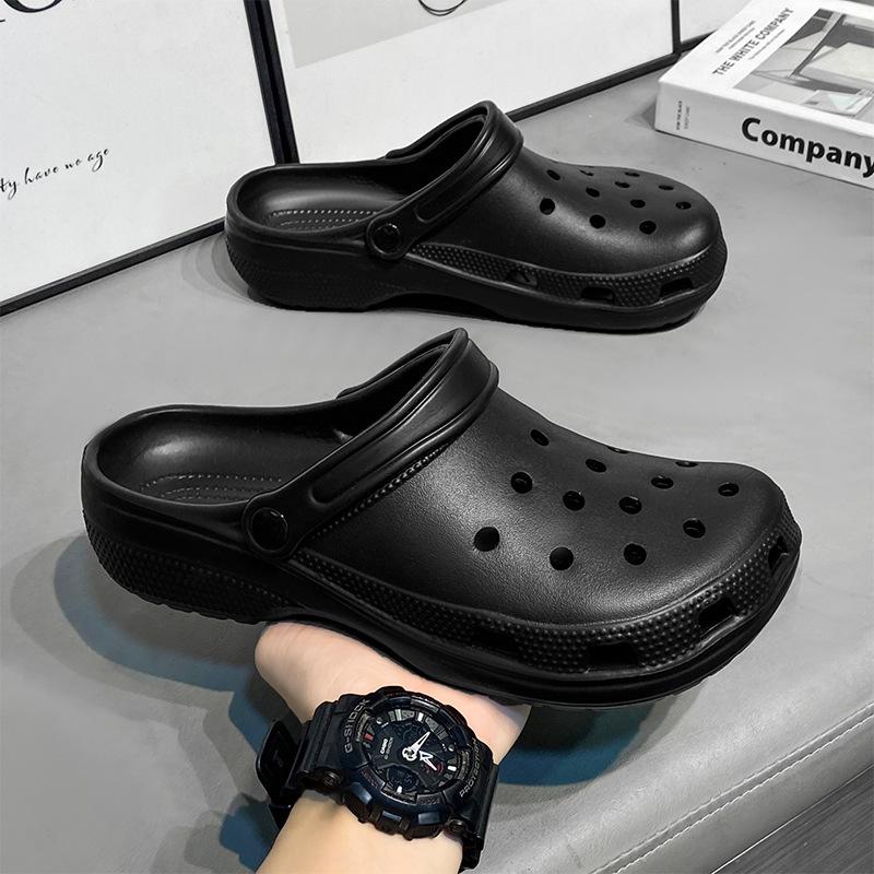 2025 Sommer Lochschuhe Eltern-Kind Oberbekleidung atmungsaktiv rutschfest Watschuhe einfach pendeln zwei Tragelochschuhe