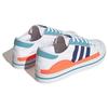 Adidas Neo City Canvas Casual Slip-Resistant Durable Low-Top Skate Shoes Unisex Sneakers White Blue Orange HQ6927