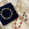 Hand Bracelet - Women's Summer Four-leaf Clover Luxury New Style Jewelry - Luxurious Double-sided Simple and Elegant Hand Chain