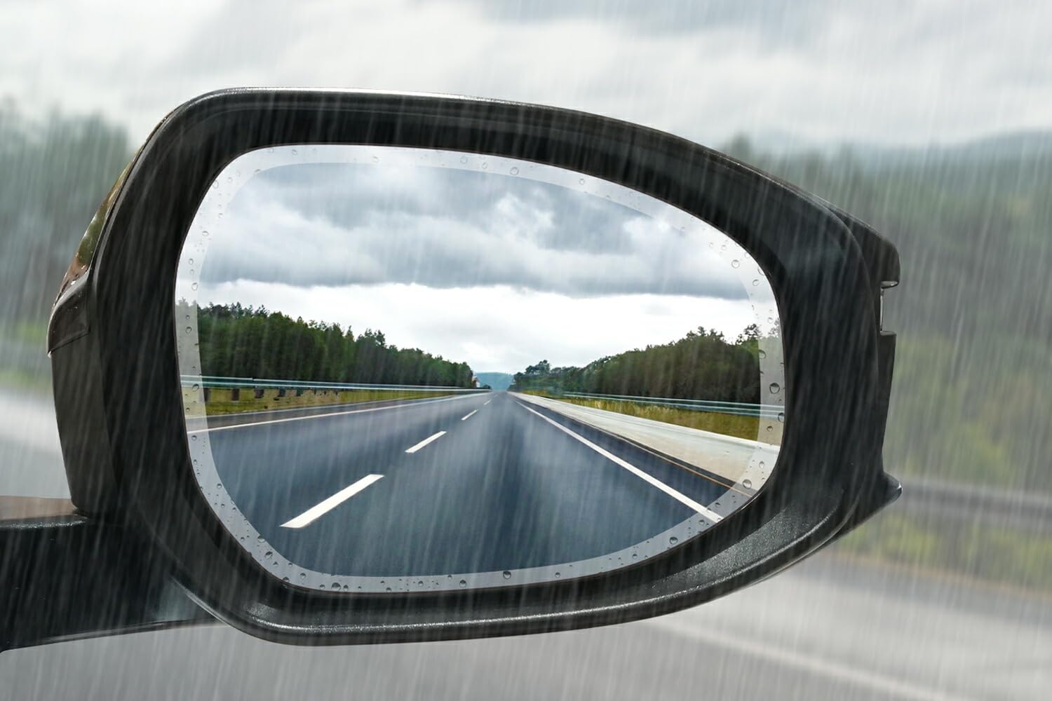 

[Set of 2] ClearView TOYOTA PRIUS Hydrophilic Film, Door Mirror, Side Mirror, Car Use,