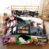 3D Print Indochine Rock Bedding SetDuvet Cover Comforter Bed Set Quilt Cover PillowcaseKing Queen Twin Size Boys Girls Adults