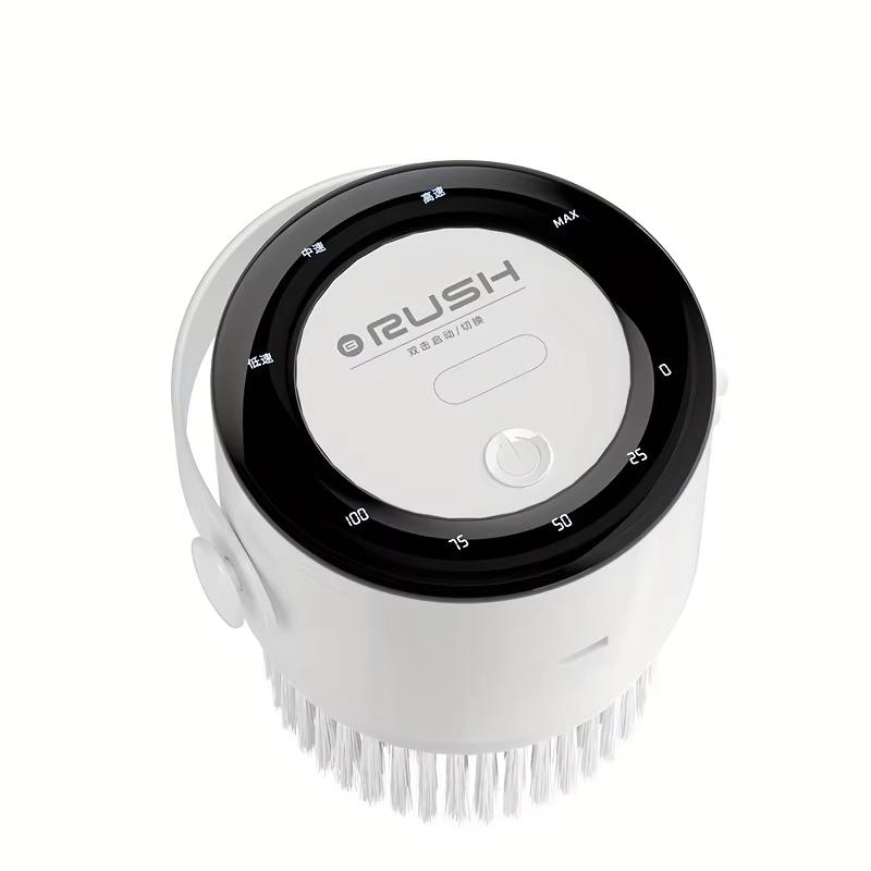 

USB Multi-Purpose Cleaning Brush With 3-in-1 Brush Head And 4-Speed Adjustment - Ldeal For Bathrooms Floors And Walls белый