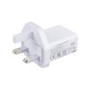 10W UK Plug UKCA Certified Wall Adapter Charger USB Power Adapter 5V 2A Fast Charging for IPhone Mobile/Laptop ABS Material