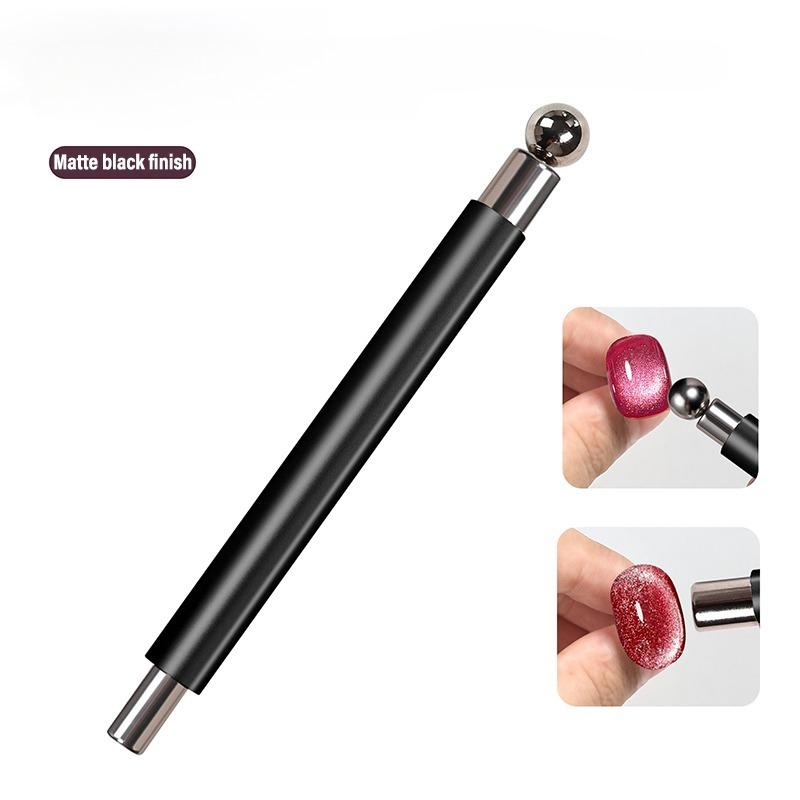 Strong Magnetic Long Double Head Nail Magnet Tool Pens Magnetic Cat Eye Gel Polish Nail Art Kit for DIY Salon Studio Or Home Use