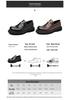 Men's Autumn/Winter Slip-on Derby Leather Shoes - Formal & Casual Soft Sole Loafers