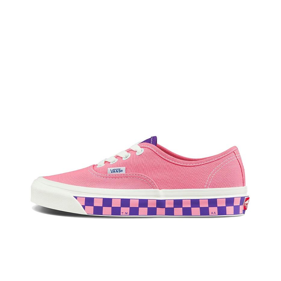 Vans Stilius 44 Šachmatinė Laisvalaikio Žemi Batai Sneakeriai Unisex Violetiniai Rožiniai VN0A54F241K