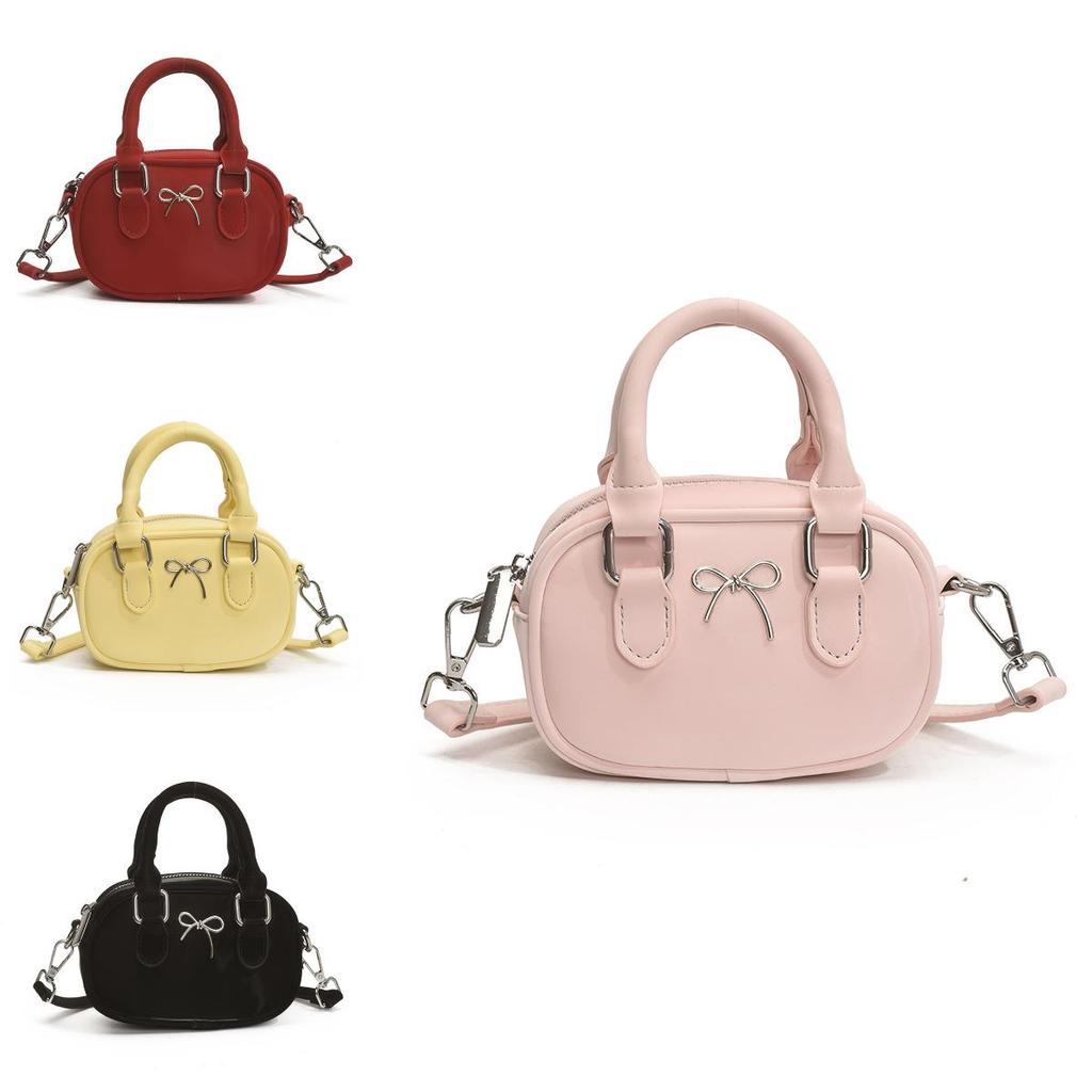 Mini Trendy Shoulder Bag With Sewn Detail And Inner Pouch For Casual Outings