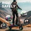 FENGQS GT8 PRO Electric Scooter 11 inch Off-Road Tire 2800W*2 Motor 60V35Ah Battery 85km/h Max Speed 100km Max Range Adult Foldable E-Scooter