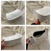 1Pc This Year's Popular Fashion Korean Version Shoulder Bag Women's Spring New Versatile Ins Solid Color Gentle Small Square Bag