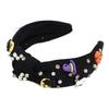 Soft Fabric Halloween Headpiece Pumpkin Witch Bat Theme For Multi Role Costume Transformations Cosplay Headband