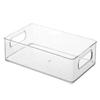 Acrylic Desktop Storage Box for Cosmetics, Snacks, Skincare, Masks, and Dorm Room Organization.