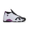 Air 14 Retro für Grundschüler 'Fuchsia Blast' (Unisex) Weiße / Fuchsia Flash / Schwarze Basketballschuhe für Kinder 654969 119
