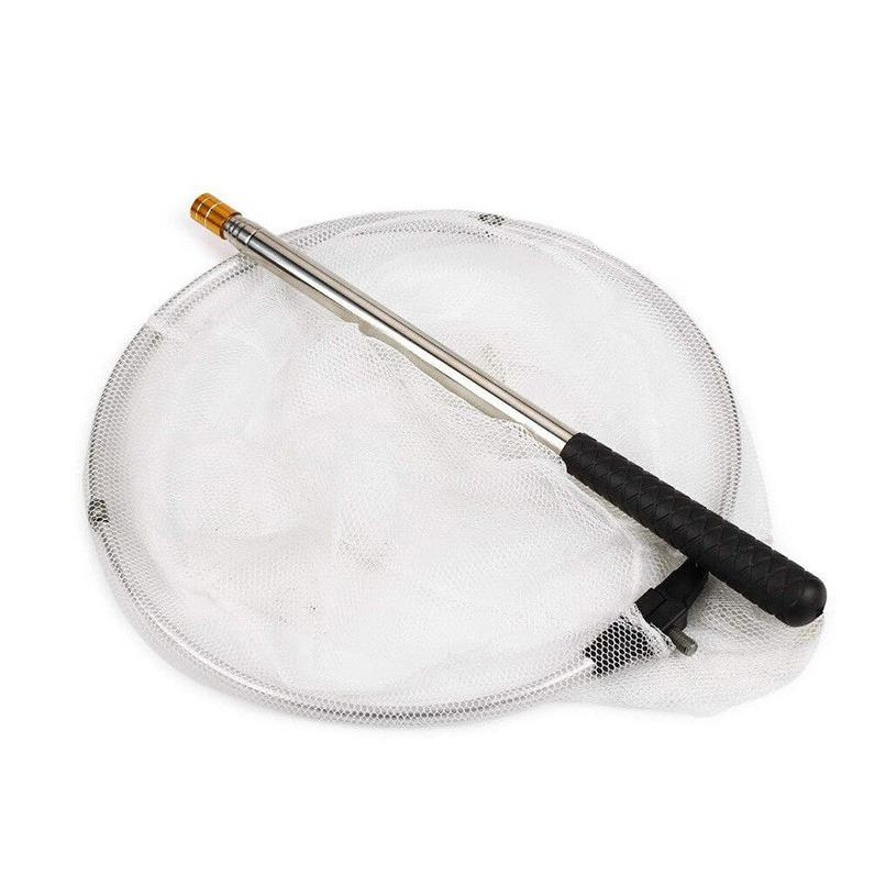 Compact Stainless Steel Telescopic Insect & Fish Net: Butterfly, Dragonfly, Tadpole, Shrimp Catching Gear