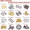Premium Carbide Inserts Blade Cutter for Lathe Turning Tool Pack of 10 with Box
