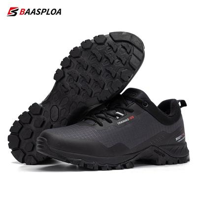 Man Non-slip Sneakers Wear-Resistant Hiking Shoes Men Outdoor  Waterproof Sneaker Light Male Walking Shoes