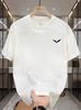 Simple Wing Pattern Printed Casual Tshirt For Unisexs Summer Short Sleeved Round Neck Gym With Humorous Design Suitable For Sport