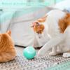 Smart Cat Toys Electric Cat Ball Automatic Rolling Ball Cat Interactive Toys Training Self-moving Kitten Toys for Indoor Playing
