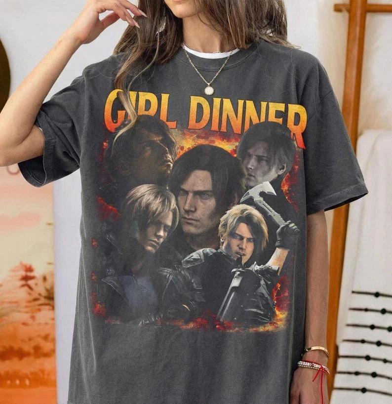 Comfort Colors Leon Kennedy Shirt, Resident Evil Requiem Vintage Tee, RE9 S