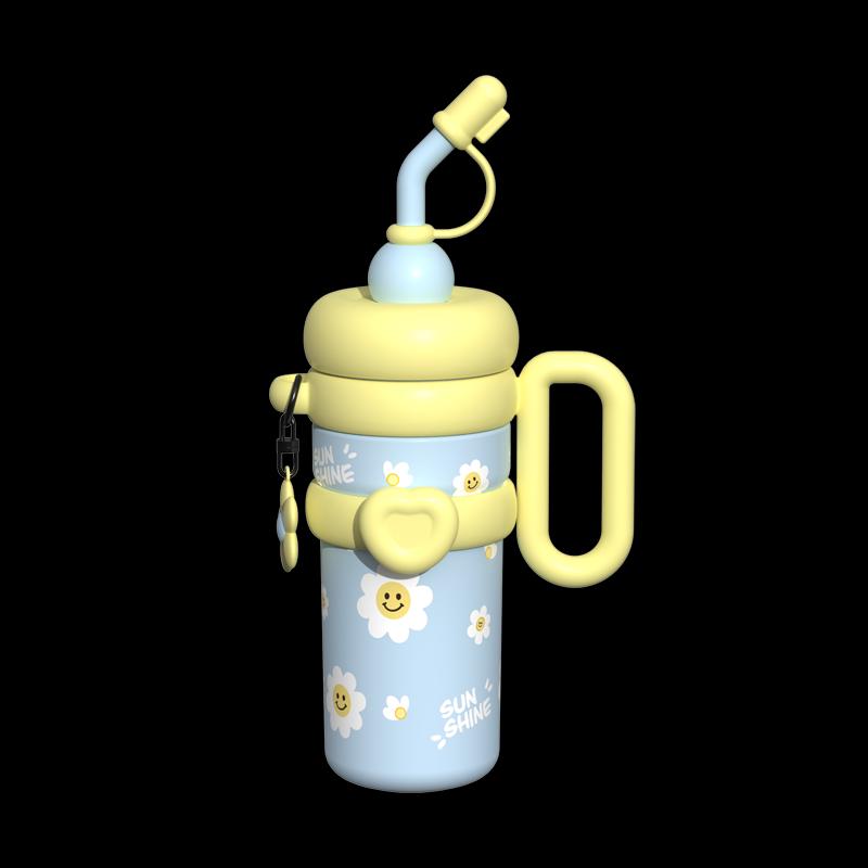 QUANGE BW610-930 930ml Dual-Drink Insulated Mug