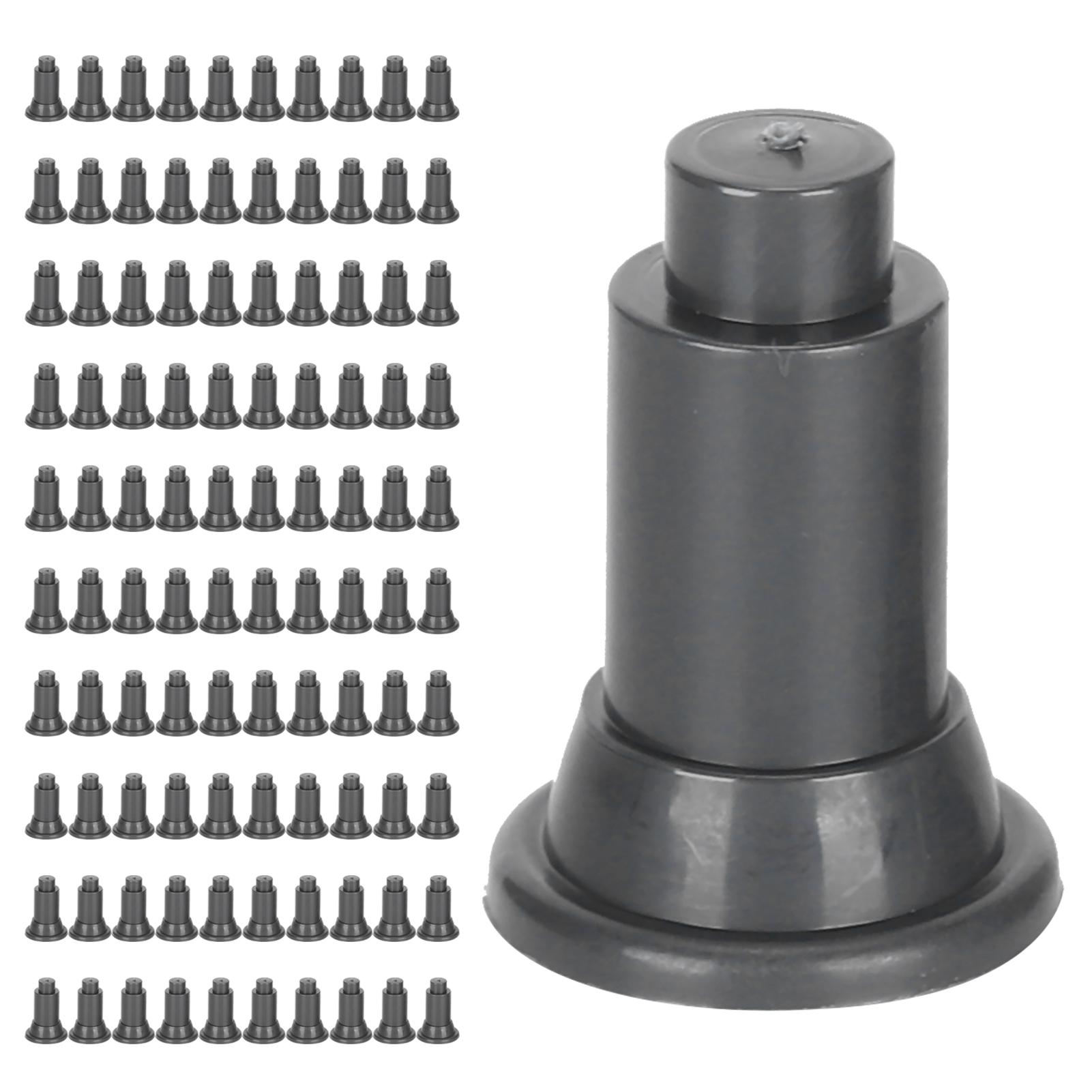 

100Pcs/Set Aquarium Isolation Board Supporty Feet Support Feet for Fish Tank Divider100Pcs Feet чёрный