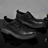 Fashion Luxury Brand Men Comfy Driving Shoes2025New Flat Designer Outdoor Shoes Casual Leather Walking Shoes Classic Lace-Up Oxford Shoe