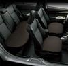 Linen Universal Car Seat Cushion Set - Three-Piece, Four-Season, Suitable for Five-Seater Cars
