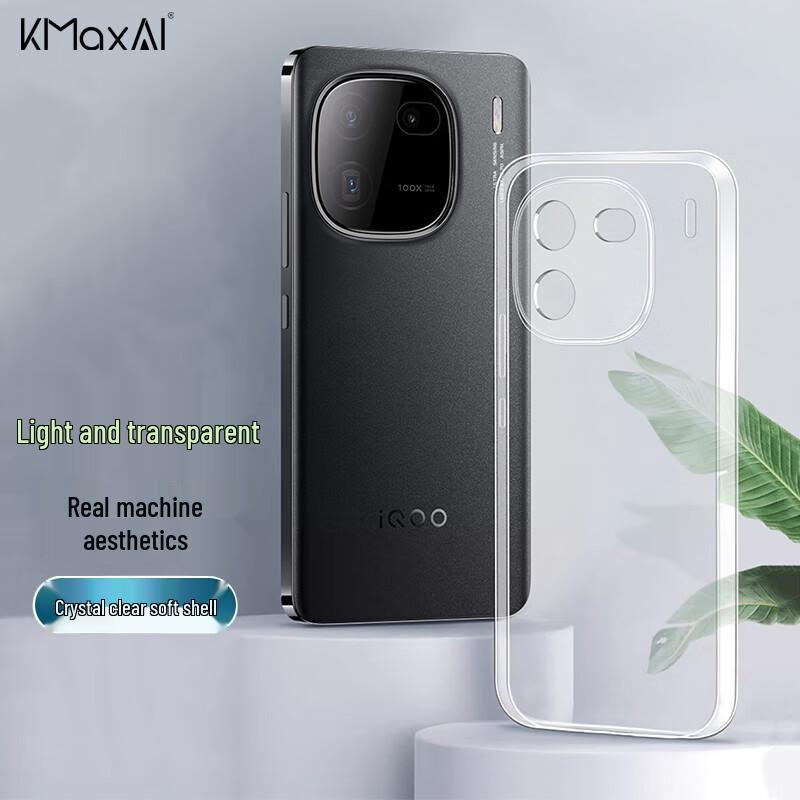 KMaxAI Clear Protective Case for Vivo iQOO