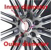 4pcs 3D 56mm 60mm 65mm 68mm Car Logo Wheel Center Hub Cap Rim Badge Covers Refit Emblem Decoration Sticker Auto Accessories BL