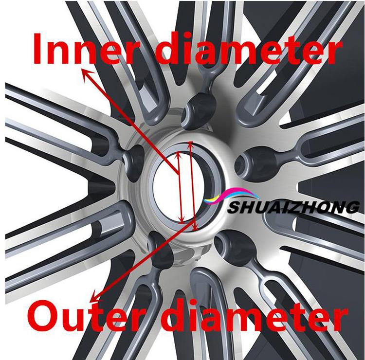 4pcs 3D 56mm 60mm 65mm 68mm Car Logo Wheel Center Hub Cap Rim Badge Covers Refit Emblem Decoration Sticker Auto Accessories BL