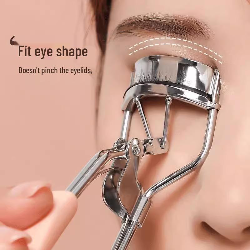TikTok Favorite: Sunflower Eyelash Curler - Portable, Long-lasting Curl, No Pinch Design, Wide-Angle Grip