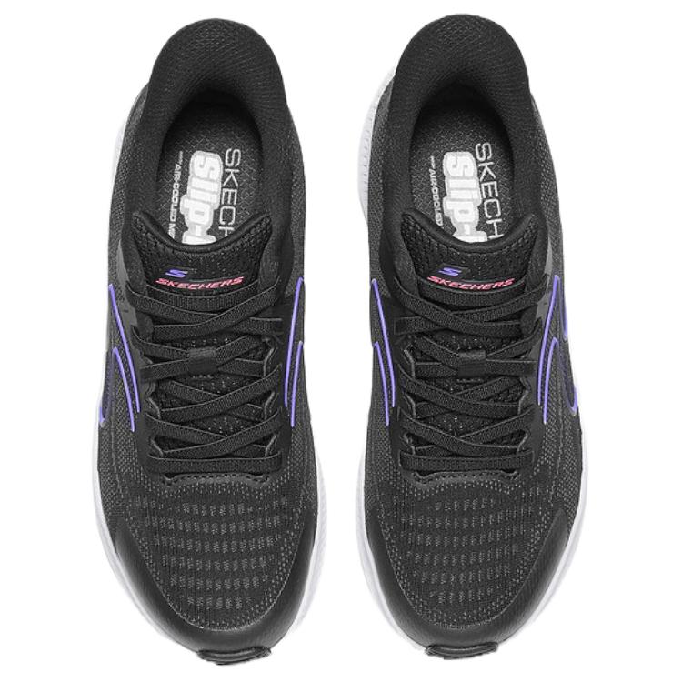 Skechers Zapatillas de Running Versátiles y Cómodas Serie Go para Mujer Negras 128643-BLK
