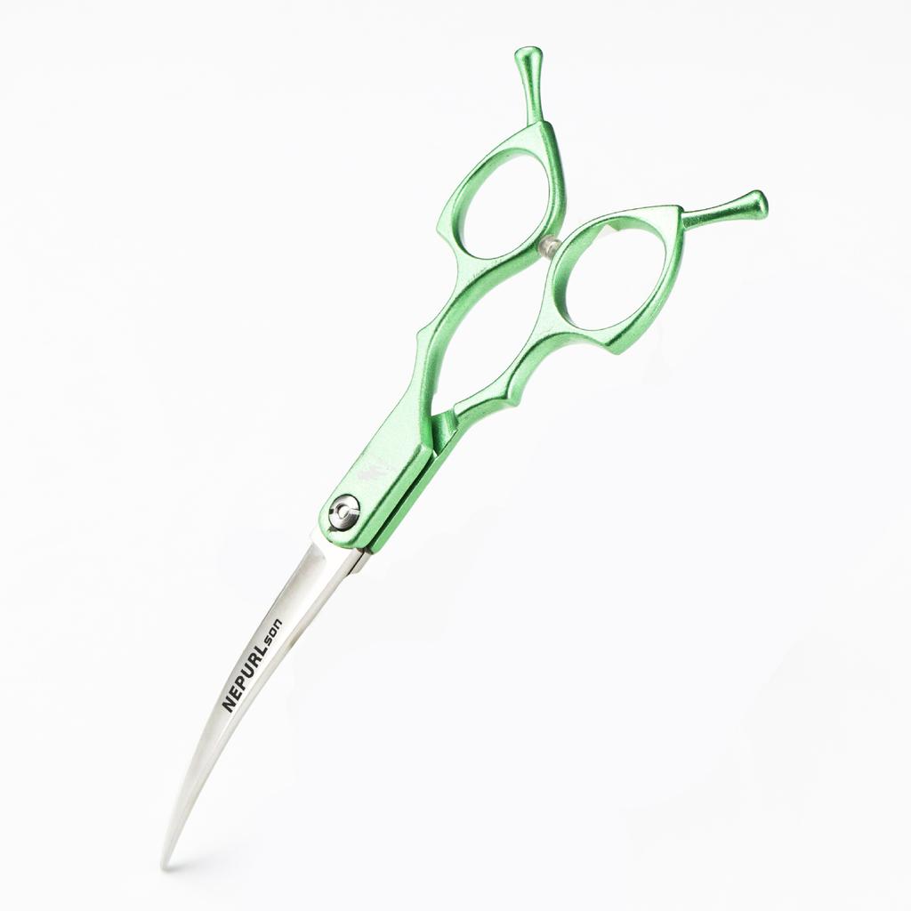 6.5 inch color Nimpson, hair scissors, hair scissors, flat scissors, bangs scissors, tooth scissors, thin