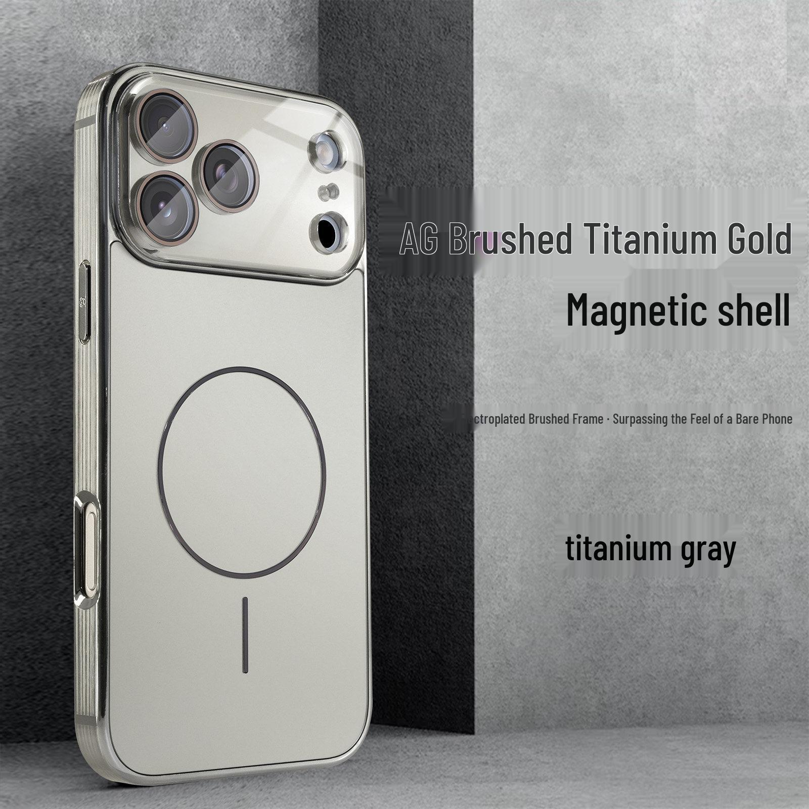 

Apple iPhone 16 Pro Max Magnetic Frosted Case with Screen Protector iPhone 16