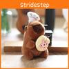 Kapibara Toy Plush Keychain Bag Decor Pp Cotton Stuffed For Kids Gift Decor