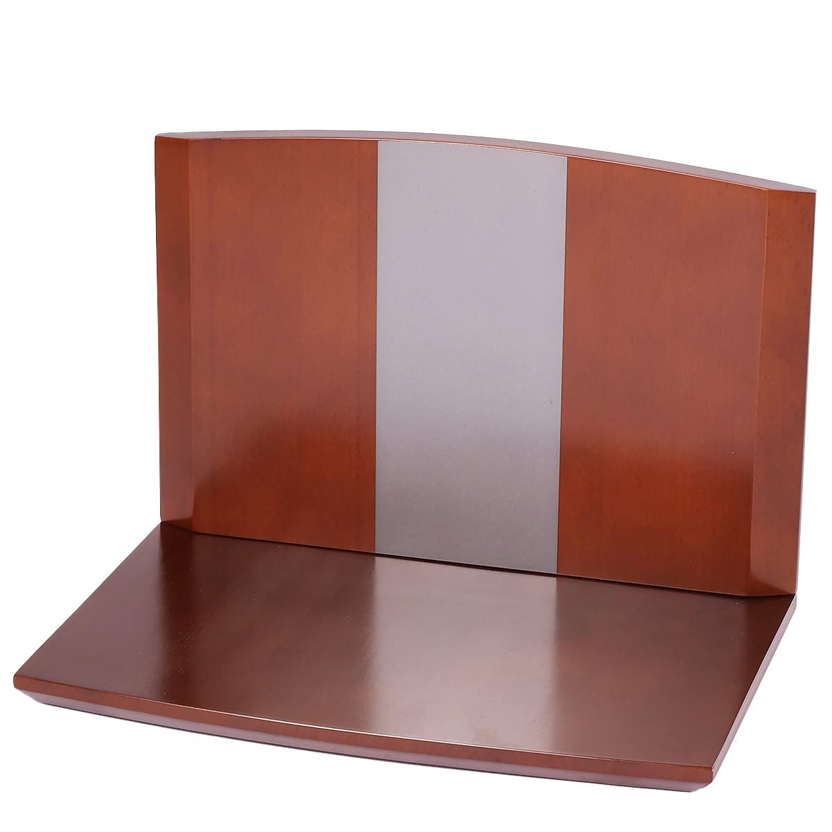 

inoriba Mini Buddhist Altar, Open Type [Natural Zelkova Wood], Perfect for Memorial Service, Modern, Compact, Assembled (Brown)