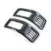 Interior Decorative Patch Cover For BYD Shark 6 Pickup Dashboard Outlet Frame Sticker Protector Carbon Look Abs Material 2pcs