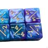 10 Pcs Acrylic Dice Math Counting Teaching Adding Subtracting Mathematical Tool, Board