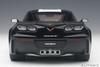 AUTOart Maßstab Chevrolet Corvette C7 Grand Sport Schwarz mit weißen Streifen und gelben Markierungen 1/18