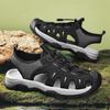 Summer Men Sandals Genuine Leather Mens Casual Shoes Outdoor Men Leather Sandals for Men Beach Shoes Roman mens Shoes