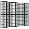 VidaXL Cloison de séparation pliable 6 panneaux 240x170 cm Noir 352082