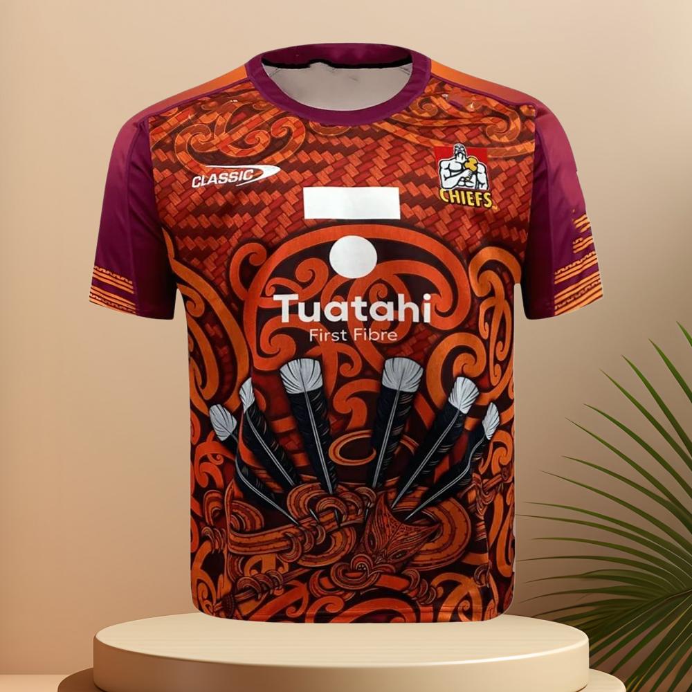 

2026 Summer New Zealand Rugby Gallagher Chiefs Rugby Jersey Summer Men s Rugby Training T-shirt Fan Special Jersey Surfing Suit 6XL