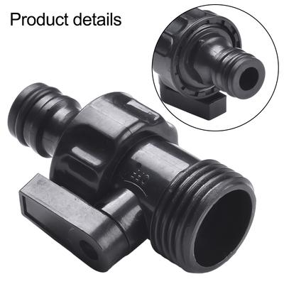 External 6point Nipple Valve Flower Watering Nozzle Handle Switch Quick Connectors Clamps Fittings Watering Irrigation Tools