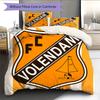 SC Volendam Football Club  Pattern Bedding Quilt Set  Home Decoration  Gift (1 * Duvet Cover + 2 * Pillowcase  Without Core)