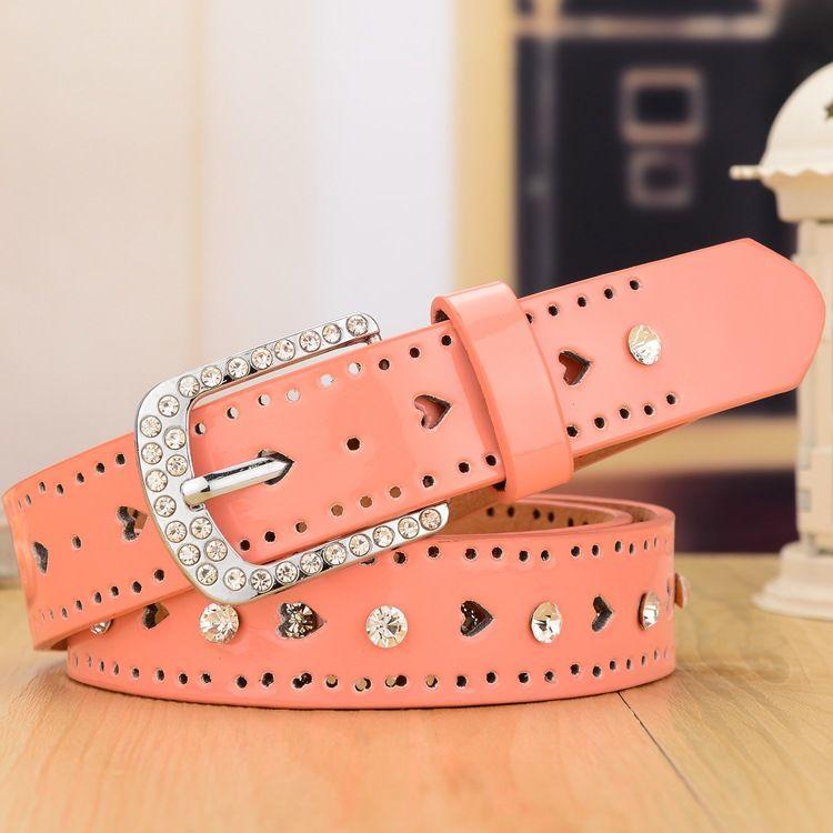 1pcs waist belt for women 2026 new style versatile decoration accessory jean belt with diamond y2k American high street trend be
