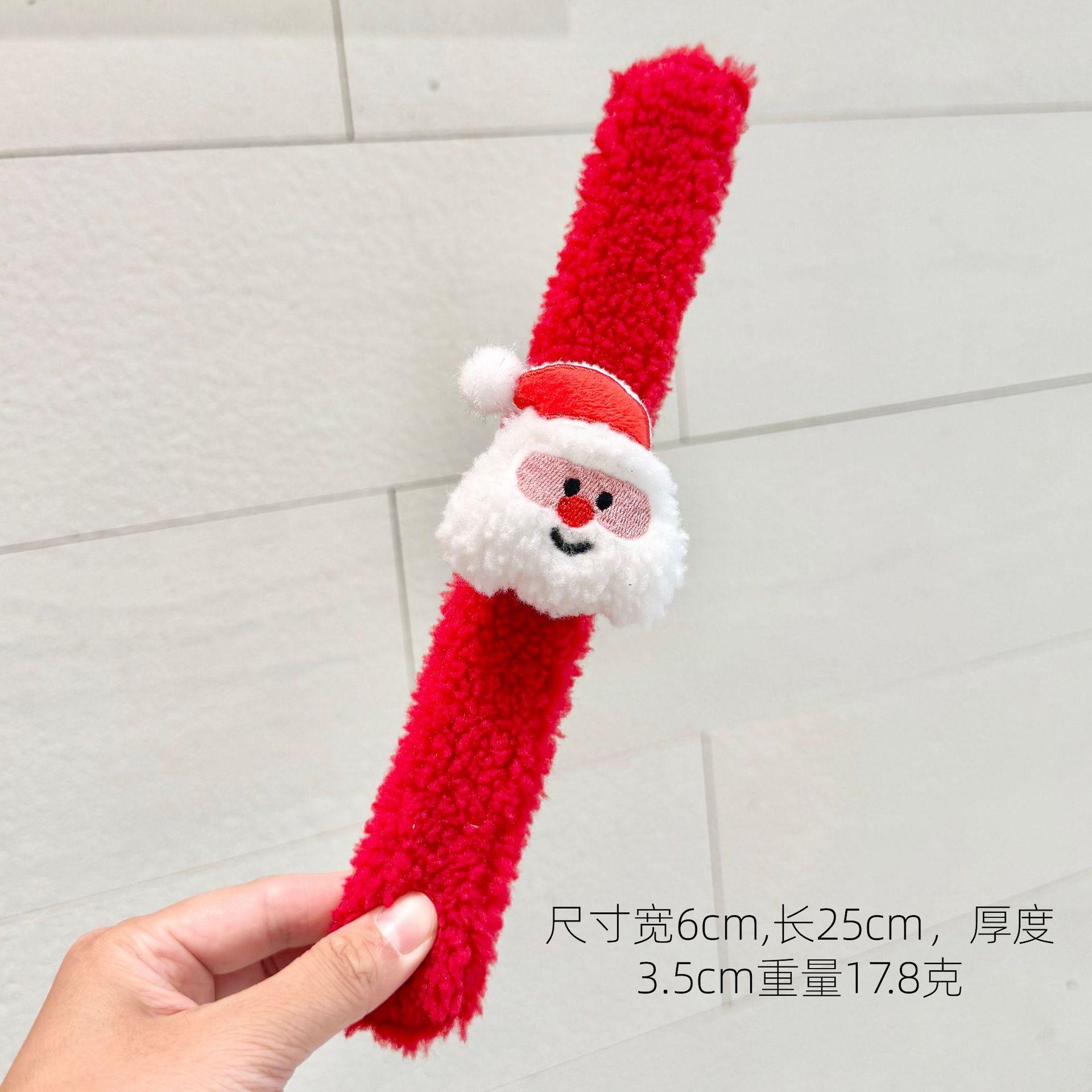 

Rudolph Reindeer Bracelet Plush Christmas Plush Bracelet Snowman Plush Bracelet Decorative For Children Family Gathering