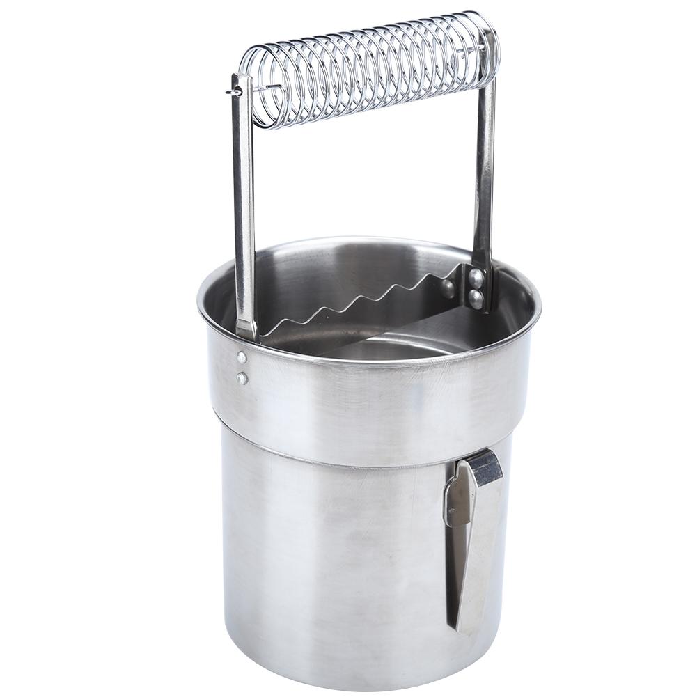 Artist Brush Washer Double Layer Filtration Portable Stainless Steel Brush Cleaner for Sketching