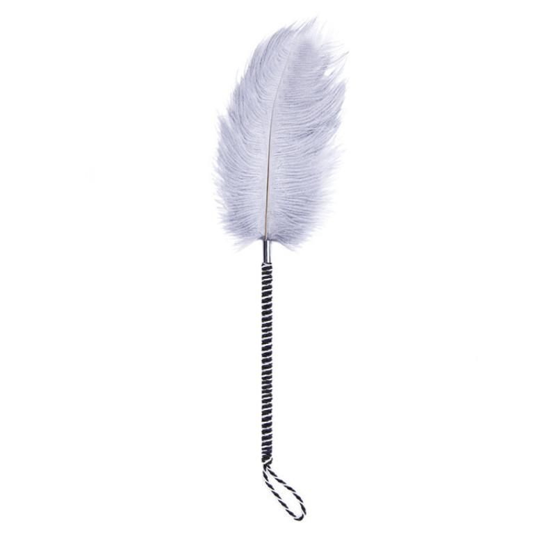 Couple Sex Toy Tickle Feather, Soft Flirting Tickler for Women, Erotic Nipple Stimulator Sensory Play Adult Game