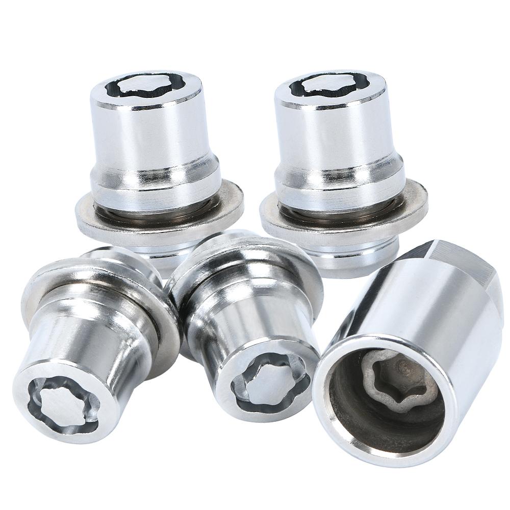 4Nuts+1Key Anti-theft 33MM Height Wheel Lock Lug Nuts Set M12 x 1.5 For 01-23 Toyota Lexus 00276-00900 0027600900 PT27648100