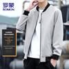 ROMON Men's Stand Collar Business Casual Autumn Jacket