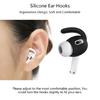 3Sets Ear Hooks Flexible Silicone Earplugs For Earphones Eartips Wireless Headphone Silicone Ear Hook Set